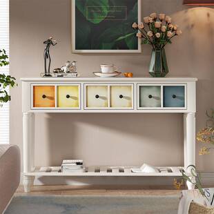 美式实木花架阳台置物架室内装饰花架子客厅落地式艺术花店陈列桌