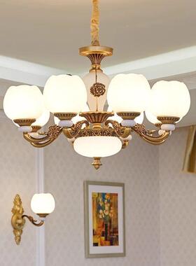 气意欧式吊灯客厅灯简约现代奢MYE华家用卧室餐厅灯创个性灯具大