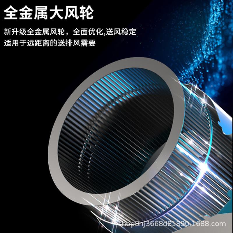 0寸250m大功率商直流式厂房抽风机1厨房静音DPT10-12用m全金属抽