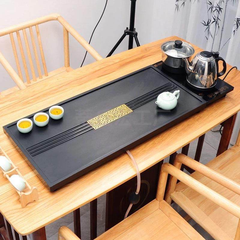 乌金IPC石茶盘全自动上水体一台整套烧水壶家用一办公茶整装茶客,机械设备,其他机械设备,淘宝优惠券,粉丝福利购,淘宝优惠卷