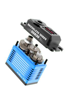 H-BS5L830全铝壳无刷机字舵机直数升固定翼SLV舵机