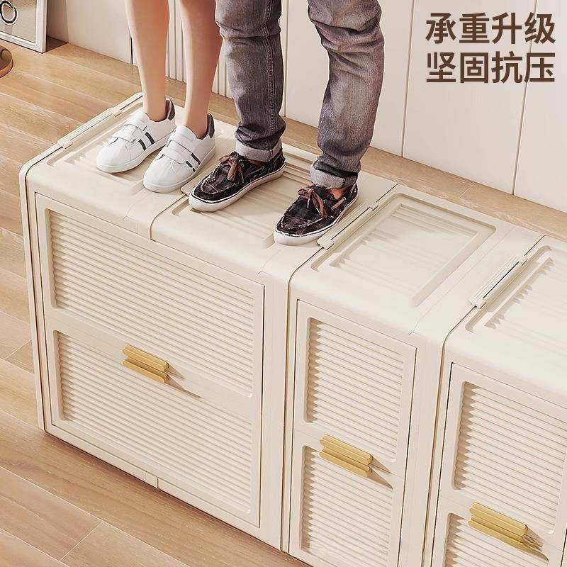 免儿服安装儿童衣柜家式用卧室简易衣柜储物柜宝宝婴衣挂衣AL17A3