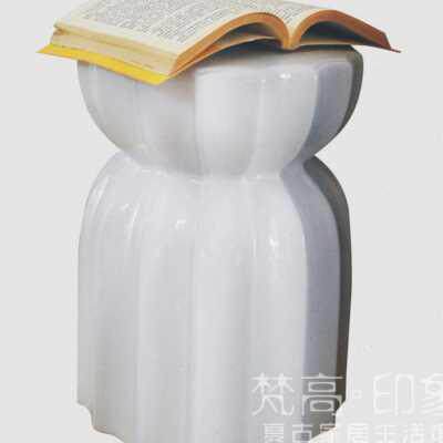 中式陶瓷凳美式坐IGQ凳墩软装瓷子包陶瓷椅特色边几角几绣墩邮.鼓