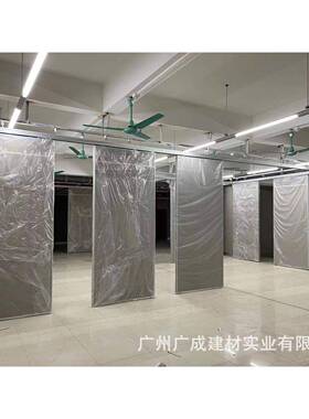 中式店活动隔断墙餐厅包厢拉伸隔墙型宴VPS会厅酒活动隔断屏风、