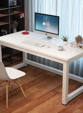 电桌脑HTY桌台式简书桌家用卧室学习桌学公生小课简易约长方形办