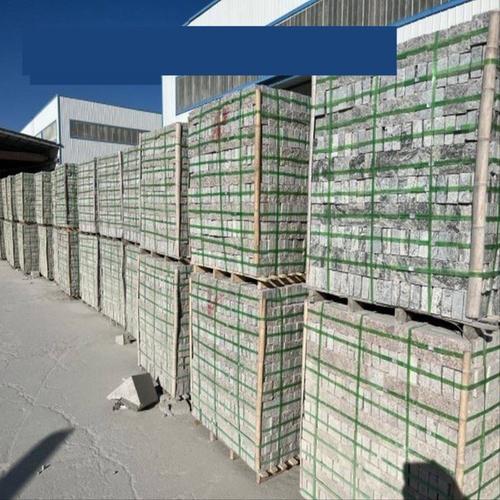 天然自然面马蹄石芝麻黑灰小方块小料石花岗岩小弹石大理石地砖