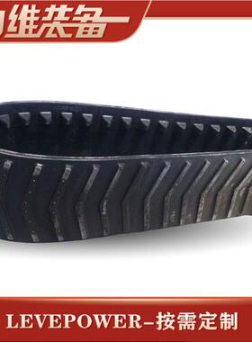 厂家直供橡胶履带出售KCM-500应急救援履带小型橡胶履带