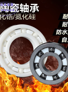 HTMW 水滴轮 渔轮用全陶瓷轴承MR105 /115/128/148/117CE陶瓷轴承
