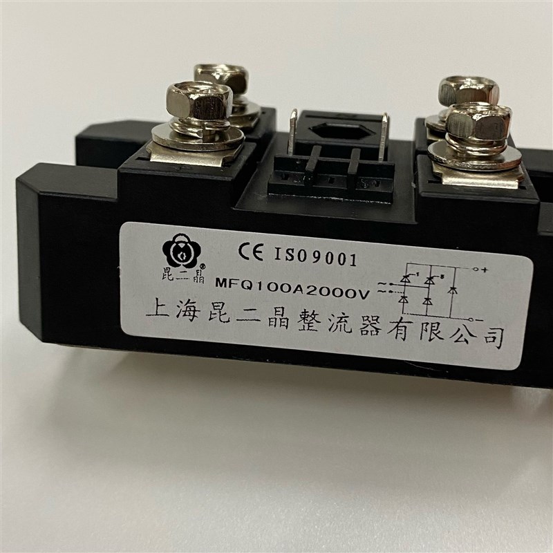 昆二晶单相半控整p流桥模块MFQ100A2000V