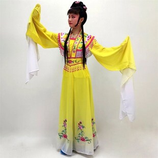 快速发货花旦衣套装水袖戏曲舞台表演服均码N天仙配服装七仙女戏