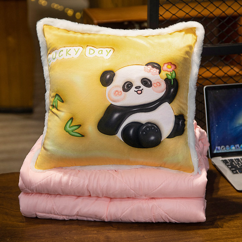 快速发货抱枕女生睡觉被子两用办公室午I睡枕头毯子二合一车载用,居家布艺,抱枕被,淘宝优惠券,粉丝福利购,淘宝优惠卷