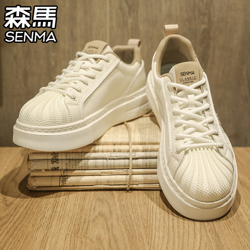 SENMA/森马官方旗舰店男鞋小白鞋
