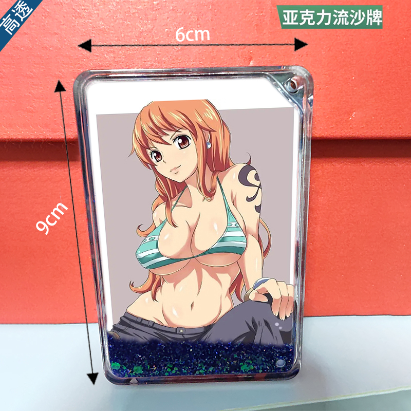 娜美流麻流沙麻将海贼王周边咕卡