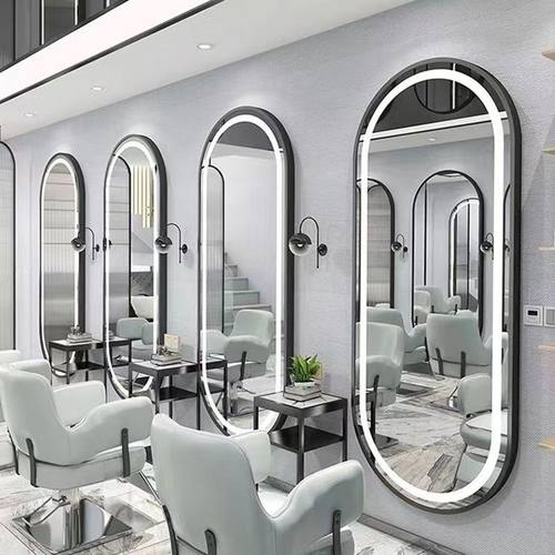 理发店美发镜子高清美颜成像清晰