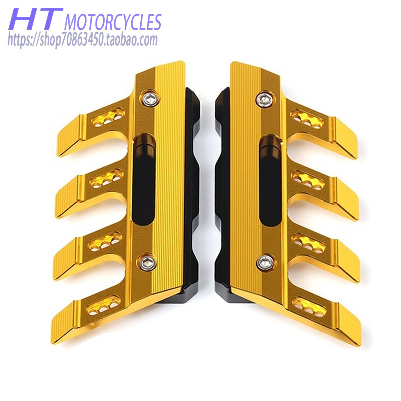 适用于阿普利亚SRMAX00SRMAX250通用改装挡泥板保护减震防摔