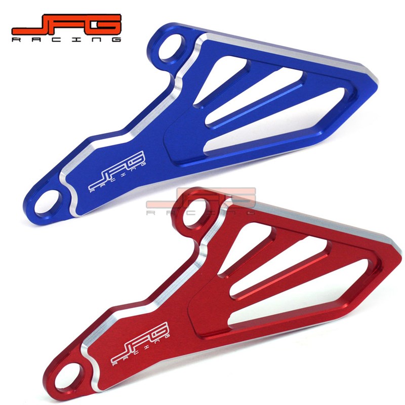 适用于CR250RCRF250X摩托车改装配件铝制前小齿链条装饰保护盖