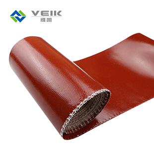 耐高温硅胶风机软连接 三防布伸缩通风管 圆方形通风口帆布软连接