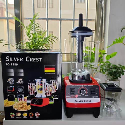 跨境4L8in1blender商用不锈钢大功率纯铜搅拌机绞肉碎冰榨汁机