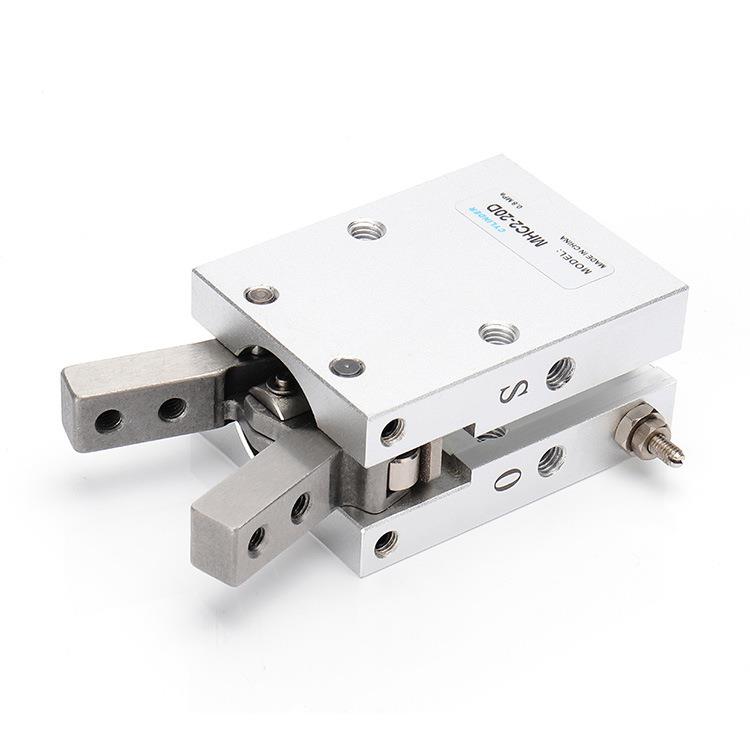 MHC2手指气缸气动支点 HFY20夹紧气缸 HDS双作用机械夹爪气缸