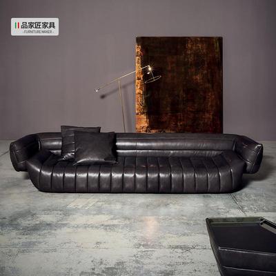 baxter科技布艺香蕉沙发三人位客厅免洗意式轻奢设计师直排沙发