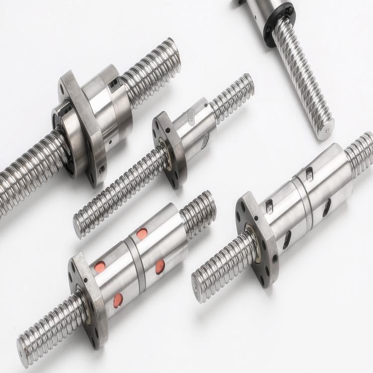 轧制C7级丝杆专业加工厂家直销精度螺母旋转式滚珠丝杆SCR1610