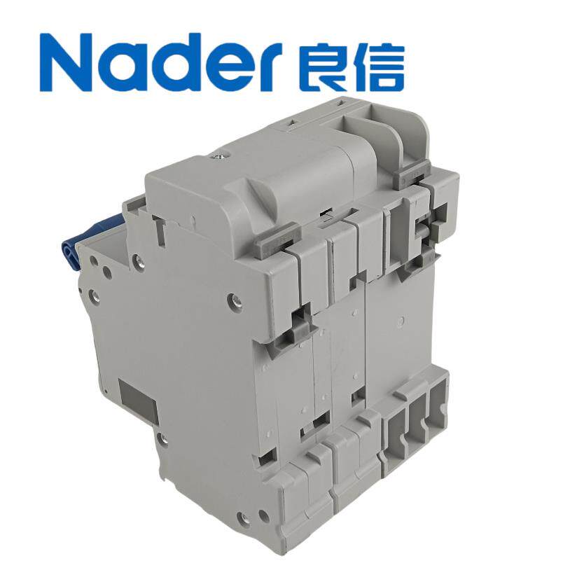 Nader上海良信电器空气开关NDB1TLE-63C型漏电保护断路器6A25A63A