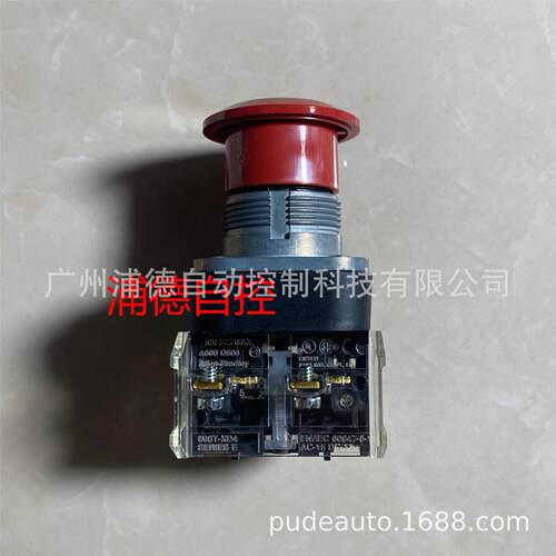 AB 800T PB推挽装置按钮开关 800T-FX6D4 全新原装
