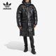 休闲羽绒服IR7135 三叶草男子保暖长款 Adidas 阿迪达斯正品