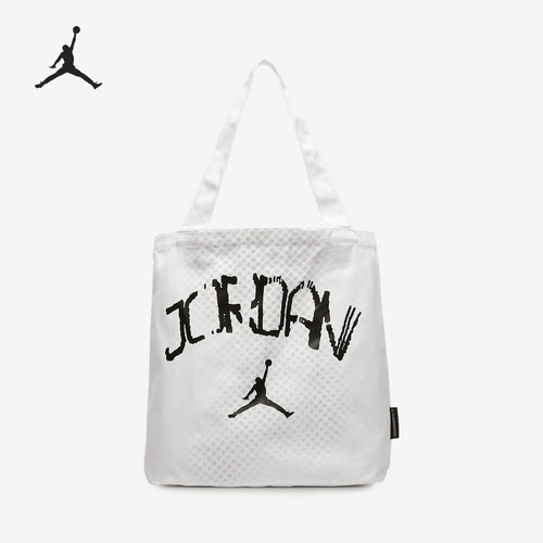 Nike/耐克正品JORDAN男女运动印花大容量单肩包IF3759-100