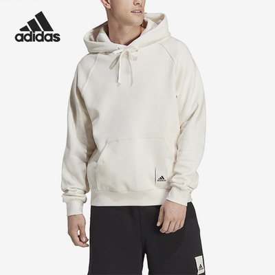 Adidas/阿迪达斯正品春季新款男子休闲连帽套头卫衣IA9343