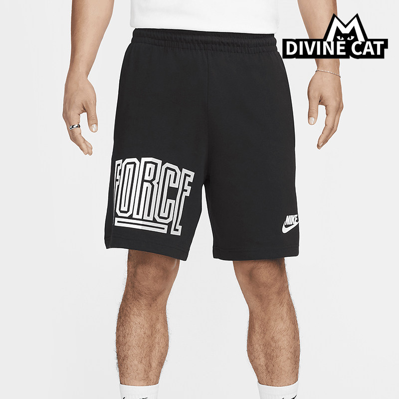 Nike/耐克正品2025男士日常松紧腰透气印花休闲短裤FB6958-010,运动服/休闲服装,运动中长裤／短裤,淘宝优惠券,粉丝福利购,淘宝优惠卷