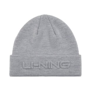 李宁正品运动生活系列男女同款户外休闲百搭保暖针织帽AMZV033-3