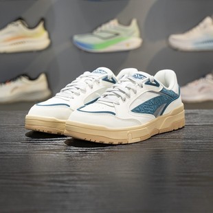 AGCV263 李宁正品 惟吾LOW男子舒适透气百搭运动休闲系带低帮板鞋