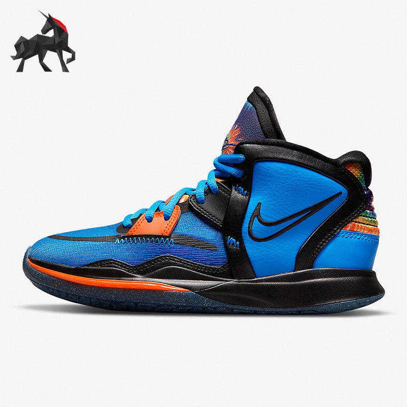 Nike/耐克正品 GS女子大童 欧文8实战运动篮球鞋DM3894-410