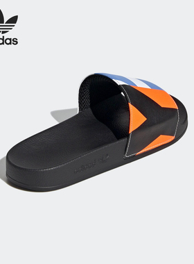 Adidas/阿迪达斯正品三叶草男女轻便户外休闲时尚拖鞋FW9743