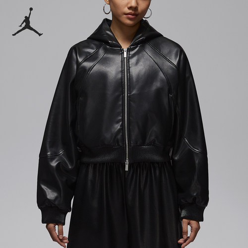 Nike/耐克正品Jordan Flight 女士连帽经典夹克IF0948-010