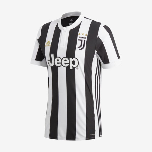 Adidas阿迪达斯正品尤文图斯Climacool清风主场队服足球BQ4533