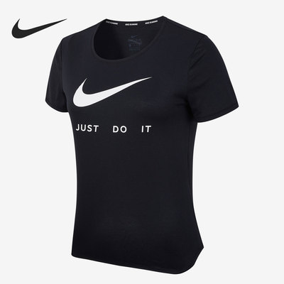 Nike/耐克正品当季新款女子圆领短袖印花休闲运动T恤DB4337-010