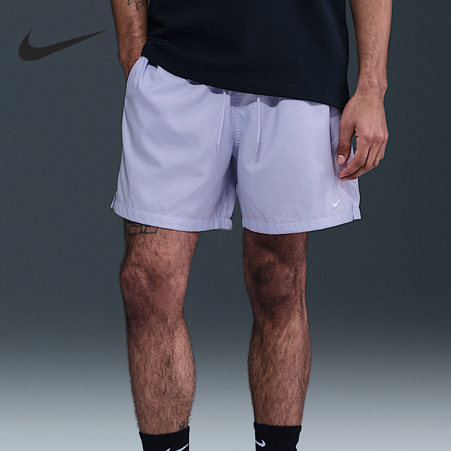 Nike/耐克正品2025男士运动透气刺绣耐穿户外短裤FN3307-538,运动服/休闲服装,运动中长裤／短裤,淘宝优惠券,粉丝福利购,淘宝优惠卷