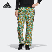 阿迪达斯正品 JENNY Adidas ATMOS女子运动印花长裤 GT0101
