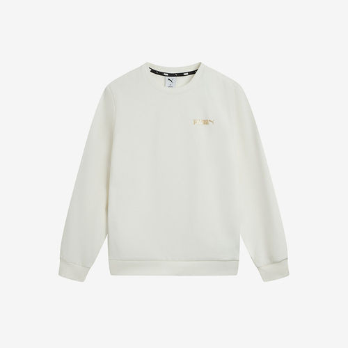 Puma/彪马正品FW25圆领时尚加绒男女保暖休闲卫衣693711-65