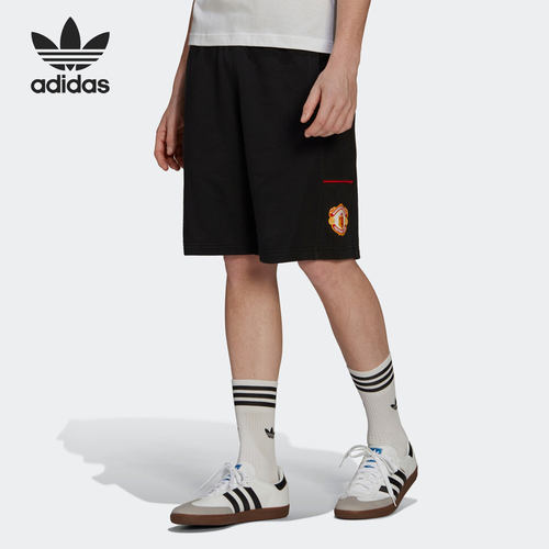 Adidas/阿迪达斯正品三叶草曼联俱乐部男子运动短裤HP0457