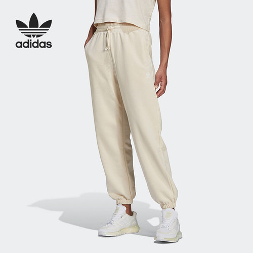 Adidas/阿迪达斯正品三叶草SWEAT休闲女子运动长裤 HU1623
