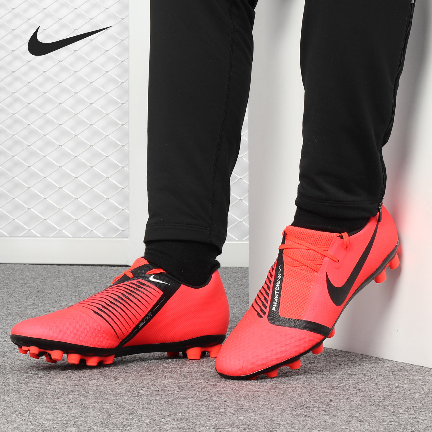 Nike/耐克正品暗煞毒液AG-R短钉人工草场男女足球鞋 AV3038