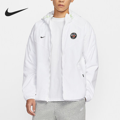 Nike/耐克正品Sportswear男士连帽梭织刺绣外套IO7921-100