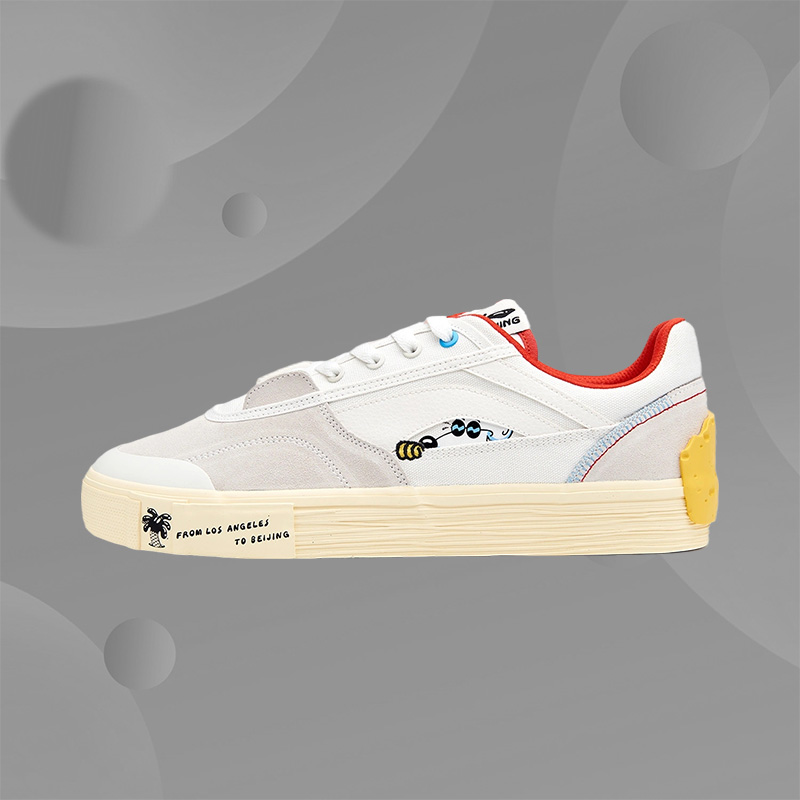 李宁StevenHarrington艺术家同款男女同款硫化板鞋AETR003