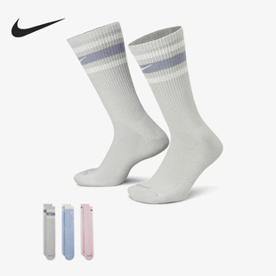 Nike/耐克正品当季男女运动休闲中筒袜三双装DX7665-902