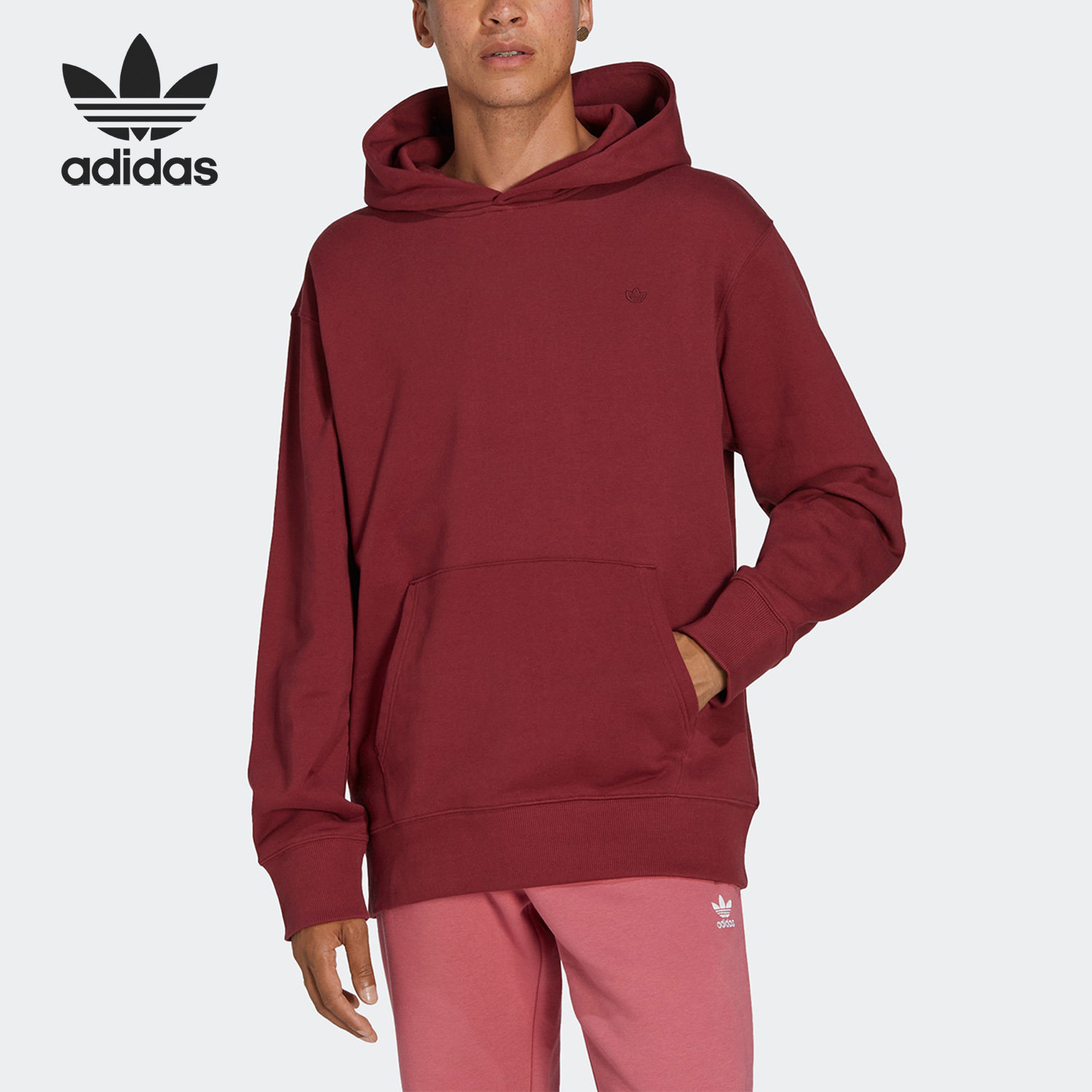 Adidas/阿迪达斯正品三叶草2023新款男子运动休闲卫衣HA9295,运动服/休闲服装,运动卫衣/套头衫,淘宝优惠券,粉丝福利购,淘宝优惠卷