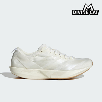 Adidas/阿迪达斯正品ADIZERO ADIOS 9女士竞速低帮跑步鞋JR2243