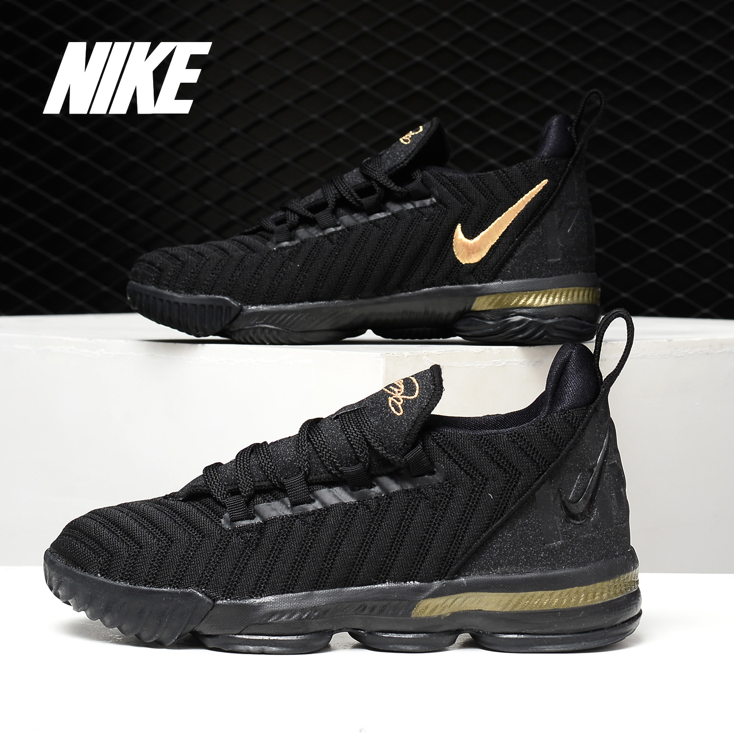 Nike/耐克正品 新款 LEBRON XVI (PS)儿童篮球运动鞋童鞋 AQ2467